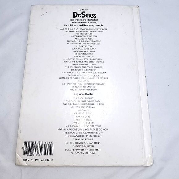 Vintage "The Lorax" by Dr. Seuss, Copyright 1971 Children's Book - Picture 4 of 7